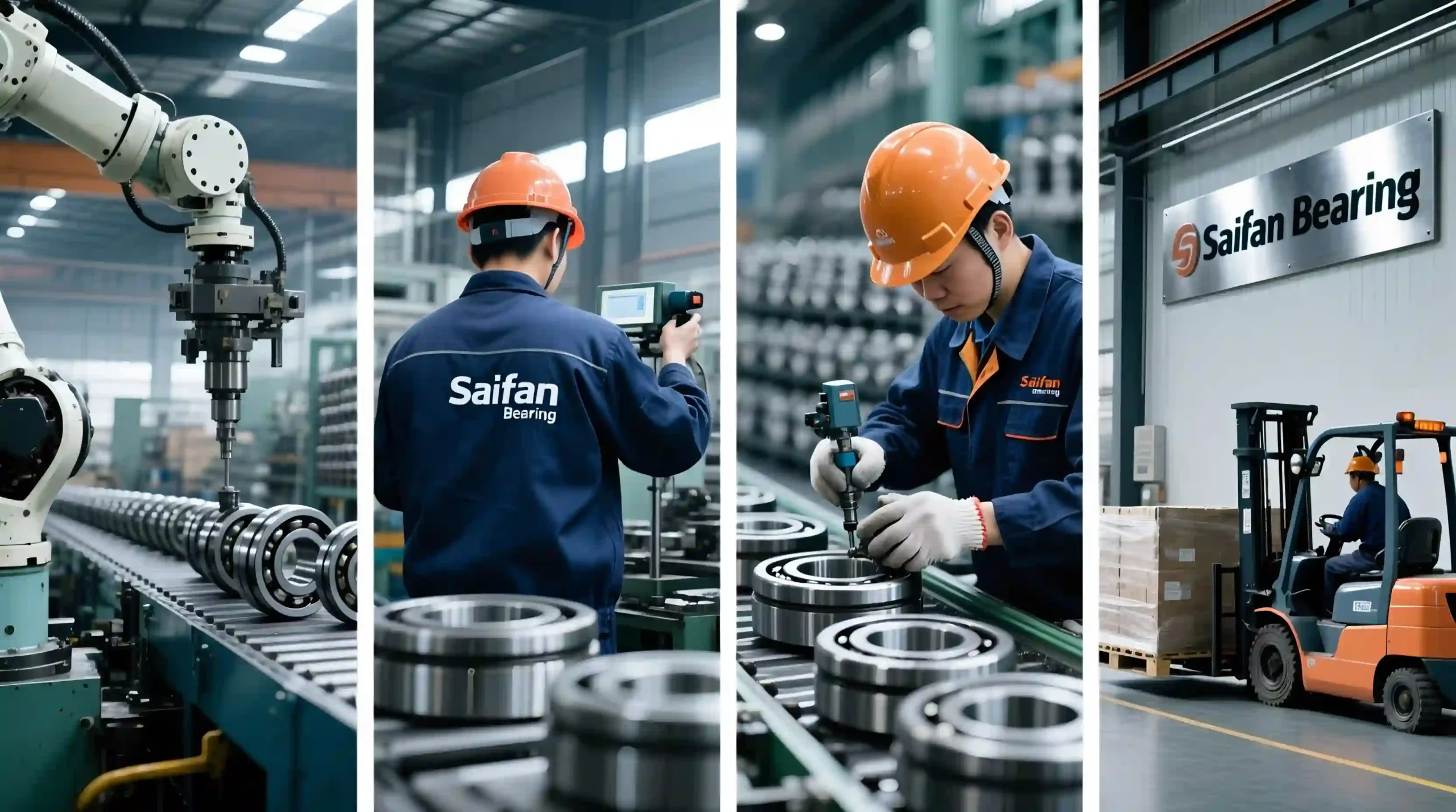 Production workshop - bearing processing
