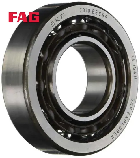 Double-Row Angular Contact Ball Bearing 3201BB 2ZR TVH FAG High Rotation Accuracy Steel Industrial