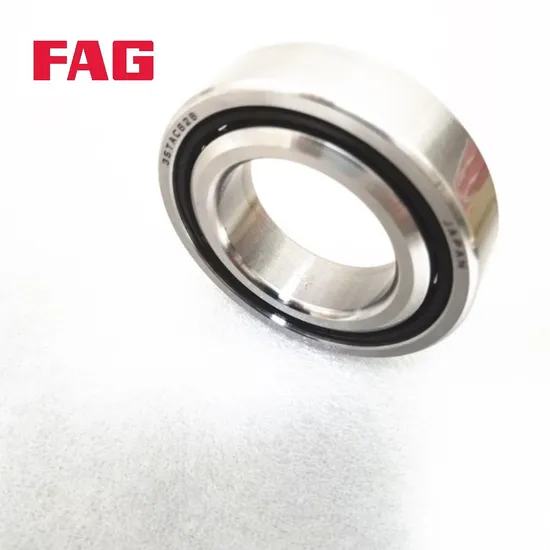 Double Row Angular Contact Ball Bearing 3210-B-TNH-C3 FAG High Precision for Industrial Machinery