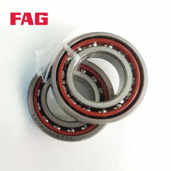 Double Row Angular Contact Ball Bearing 3218-M FAG P5 Precision for Industrial Machinery