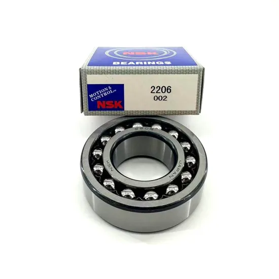 Industrial Self-Aligning Ball Bearing 1206 30x62x16mm for Fan Pump Gearbox High Precision