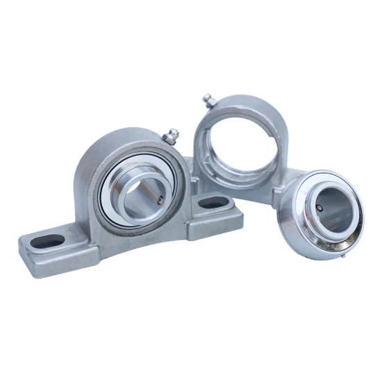 High Load Insert Bearing Sb206-Sb210 Pillow Block with Deep Groove Raceway for Industrial Machinery
