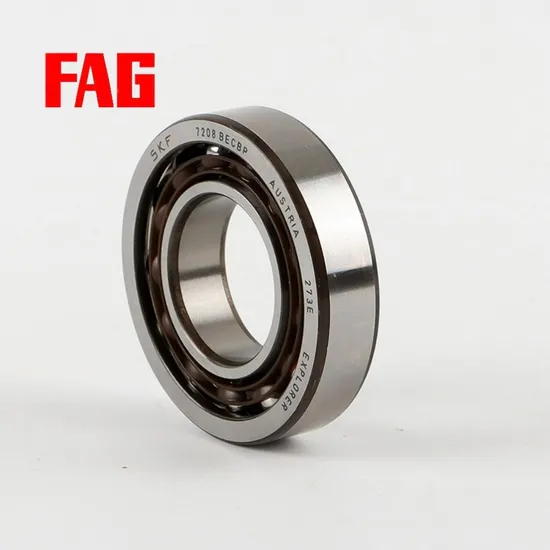 Ultra-High-Speed FAG B7202-E-T-P4s-Um Angular Contact Ball Spindle Bearing for Precision Machinery