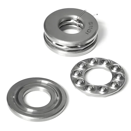 51202 Thrust Ball Bearing 15x32x12mm P0-P4 Precision Grease Lubricated for Industrial Machinery