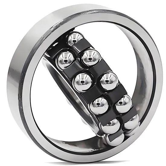 Self Aligning Ball Bearing 2214K 70x125x31mm P0-P4 Precision Steel/Brass Cage for Industrial Machinery