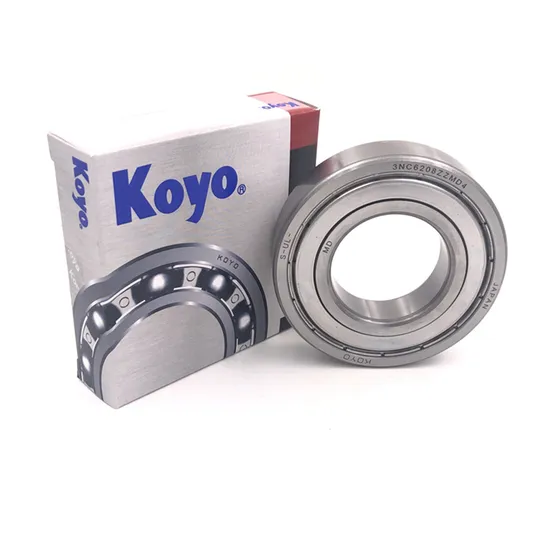 Auto Parts Deep Groove Ball Bearing 6203-2RS 17x40x12mm Low Vibration Bearing Steel