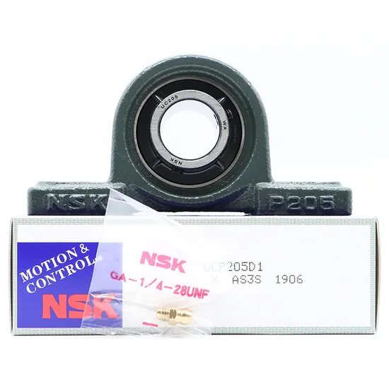 High Load Pillow Block Bearing UCFC201-8 for Textile Machines with P0-P4 Precision