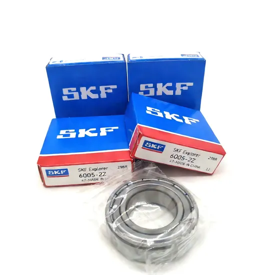 High Rotation Accuracy 6005 SKF Deep Groove Ball Bearing 25x47x12mm for Electronic Equipment