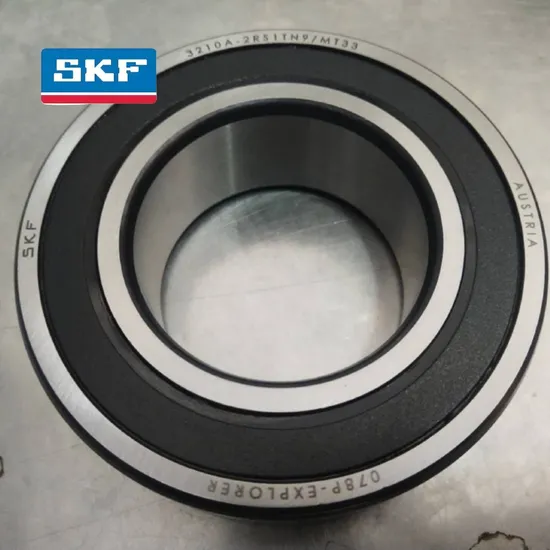 Large Size Double Row Angular Contact Ball Bearing 3318-a for Heavy Vehicle & Equipment with Steel Cage