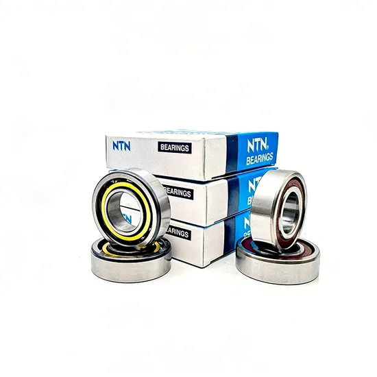 Single Row Angular Contact Ball Bearing NTN 7220 100×180×34mm for Industrial Machinery