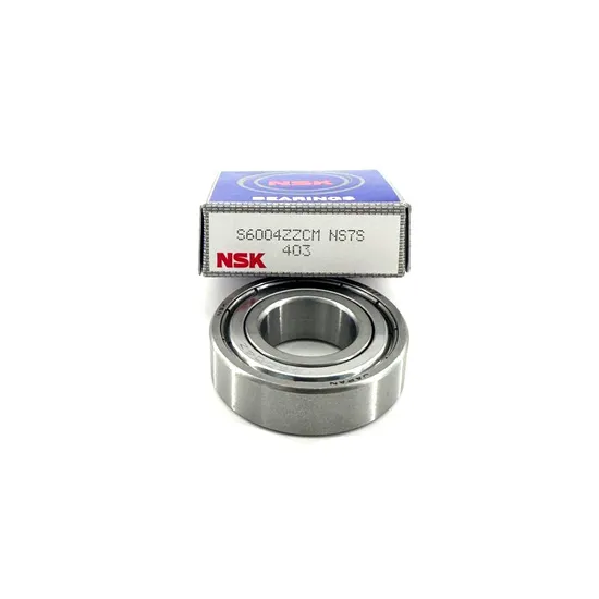 6004 Deep Groove Ball Bearing 20X42X12mm for Ceramic Processing Low Vibration