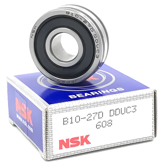 High Precision NSK 6009 Deep Groove Ball Bearing ZZ 2RS 45x75x16mm for Industrial Machinery