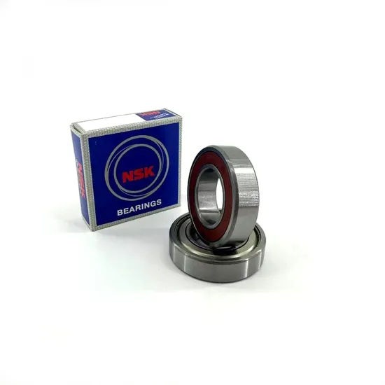 High Precision NSK 6206 Deep Groove Ball Bearing 30X62X16mm for Testing Machinery