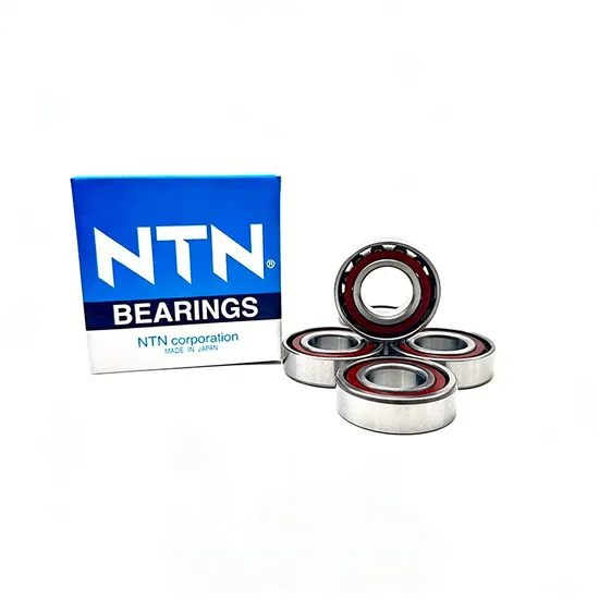Single Row Angular Contact Ball Bearing 7007 35x72x14mm NTN Low Noise for Industrial Machinery