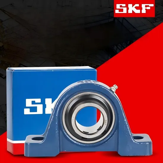UCP202 Series Pillow Block Bearing with Spherical Raceway for High-Speed Applications