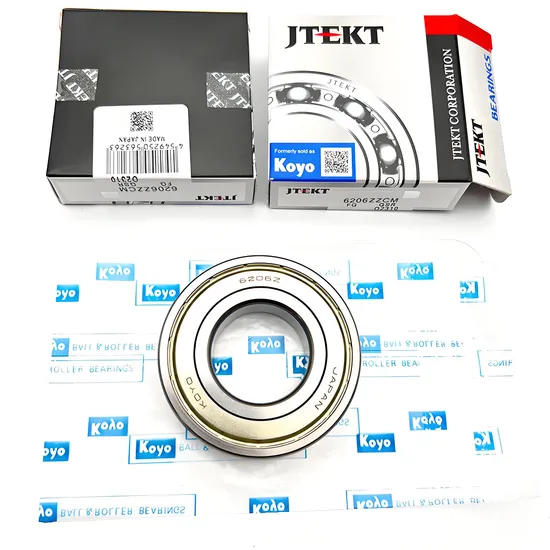 Deep Groove Ball Bearings Koyo 6004 20x42x12mm for Electric Motor with P0-P4 Precision