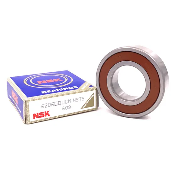 NSK Deep Groove Ball Bearing 6206 30x62x16mm Long Life High Speed for Auto Parts