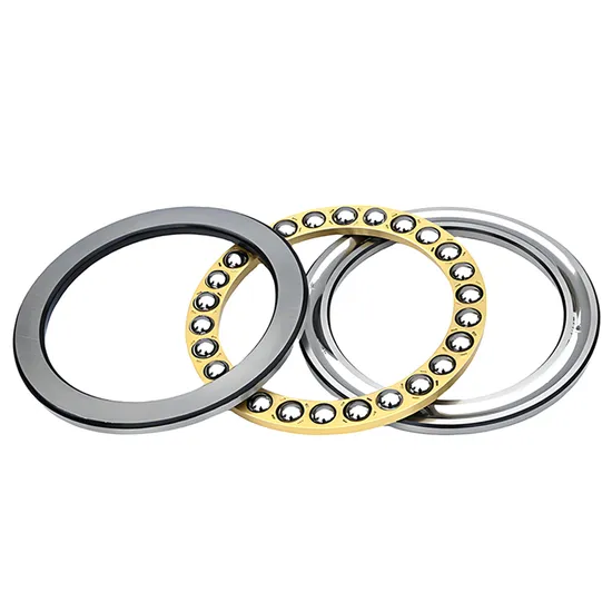 51100 Thrust Ball Bearing 10x24x9mm P0-P4 Precision Separated for Industrial Equipment