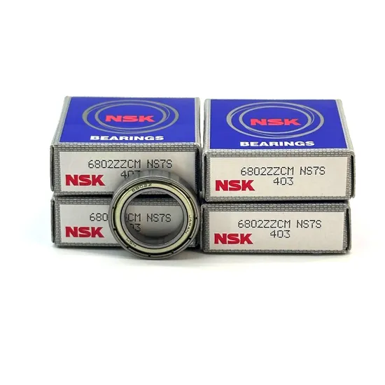 High Precision NSK 6201-6205 Deep Groove Ball Bearings for Industrial Machinery
