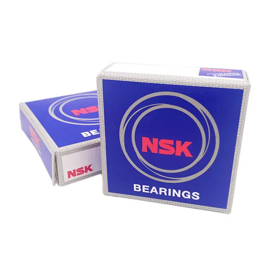 NSK 6204 DDU 2RS Deep Groove Ball Bearing 12x32x10mm High Speed Low Noise for Industrial Machinery