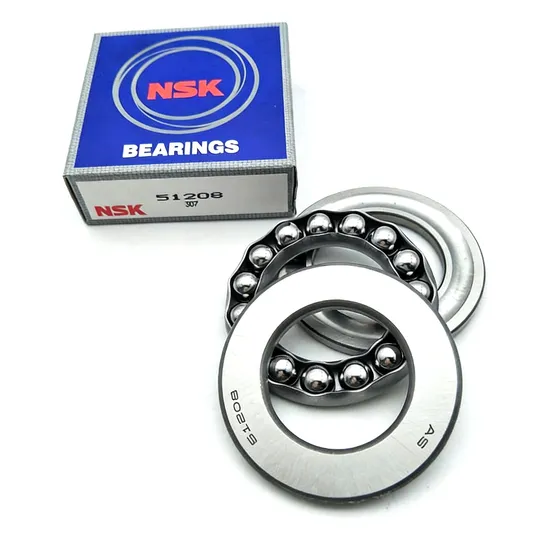 High Speed NSK Thrust Ball Bearing 51204 51205 51206 51207 for Gearbox Long Life