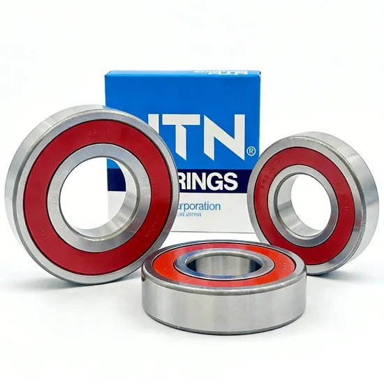 High-Precision NTN 6306 Deep Groove Ball Bearing 30x72x19mm for Industrial Machinery