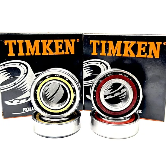 Single Row Angular Contact Ball Bearing Timken 7008 40×68×14mm Low Noise in Stock