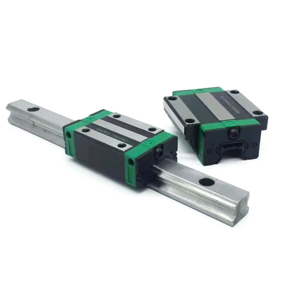 Silver Linear Guide Rail HGW25HC with High Speed Feature for Integrated Processing Machine