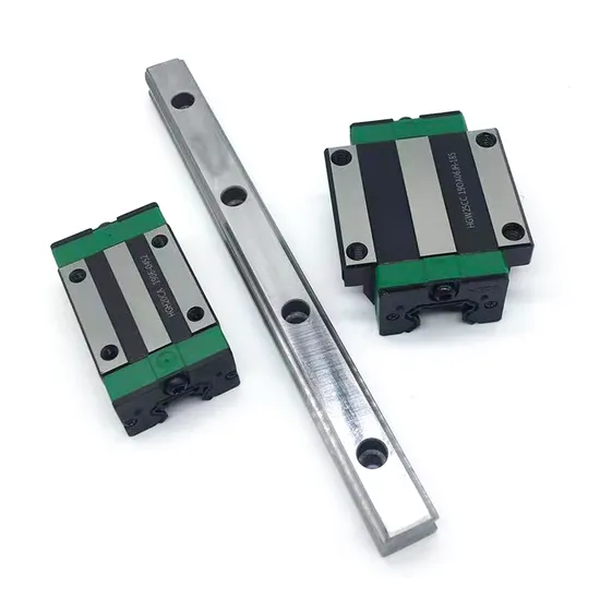 HGW30HC Linear Slide High Speed Low Noise Silver Tight Flange Extension for Industrial Machinery