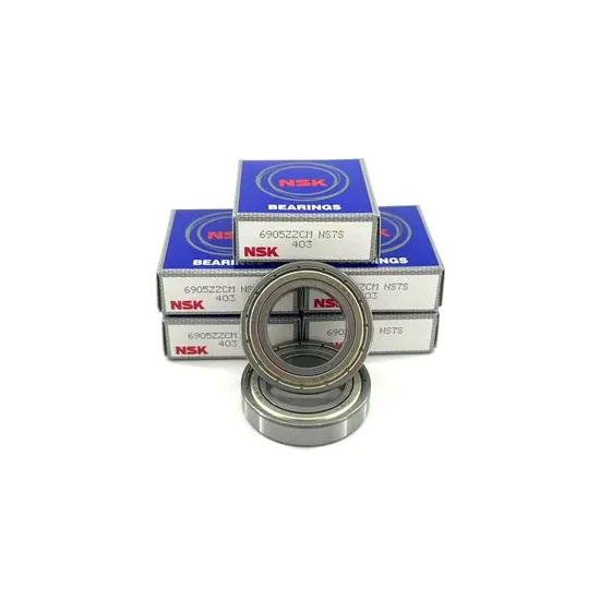 Marine Exploration Sealed Deep Groove Ball Bearing NSK 6905 25x42x9mm Grease Lubrication