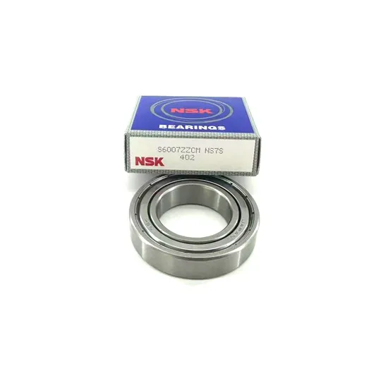 Battery Machinery Rust Proof NSK 6007 Deep Groove Ball Bearing 35X62X14mm