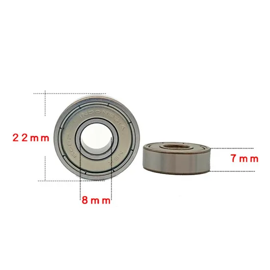 Stainless Steel Deep Groove Ball Bearing S609 8x22x7mm Low Noise Auto Parts