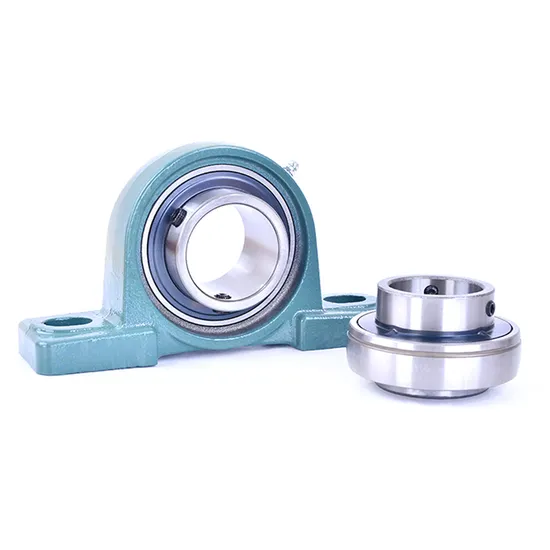 UC204-207 Pillow Block Insert Bearings for Agricultural Machinery High Load Capacity