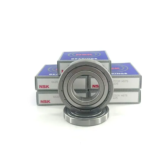 High Speed NSK 6207 Deep Groove Ball Bearing 35X72X17mm for Weaving Machinery