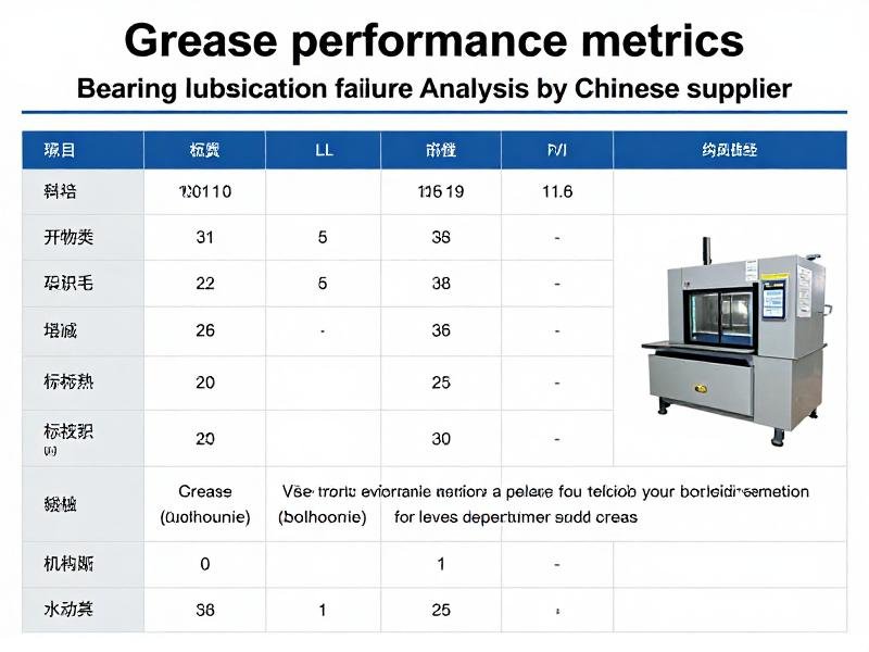 Grease performance metrics