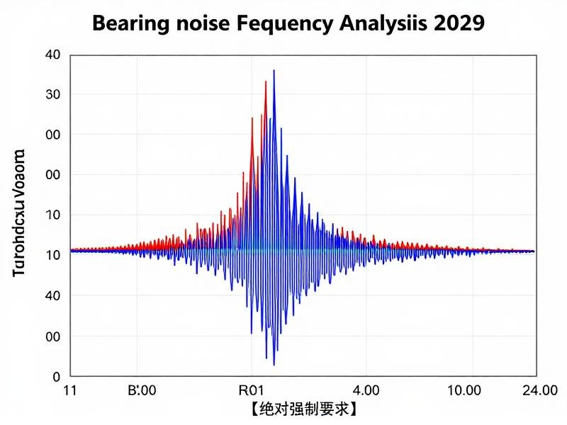 ISO 281 vibration harmonics validation Bearing noise frequency spectrum analysis showing 1-10kHz critical bands