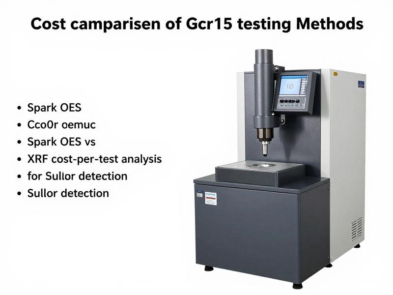 Cost comparison of GCr15 testing methods