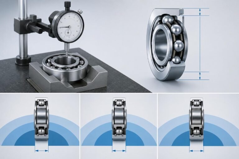 Bearing Internal Clearance Measurement Diagram