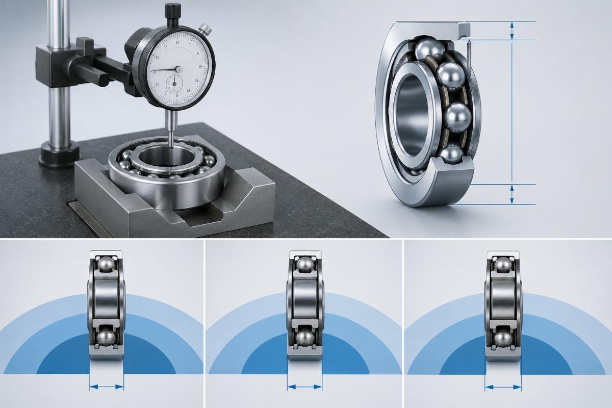 Bearing Internal Clearance Measurement Diagram