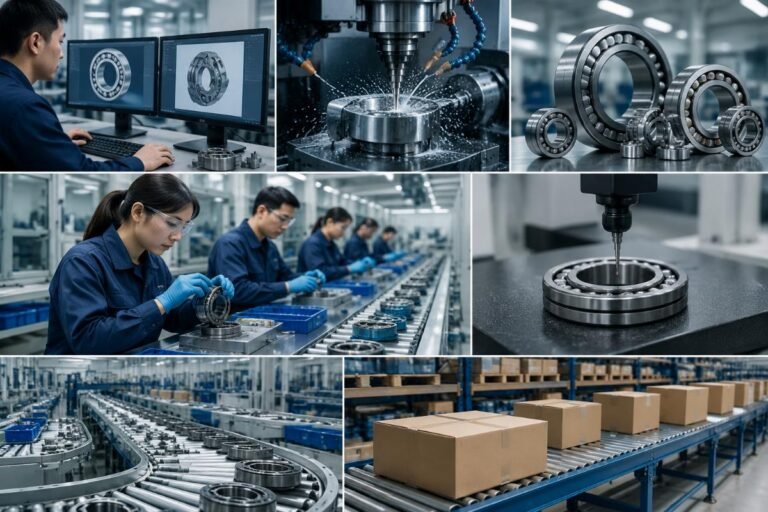 Custom Bearing Manufacturing Process for Conveyor Systems