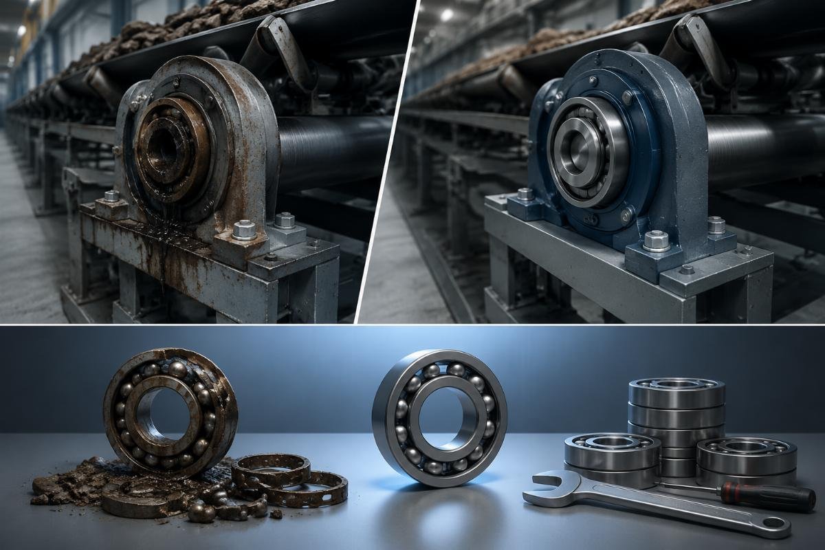 Conveyor Bearing Failure Analysis Comparison