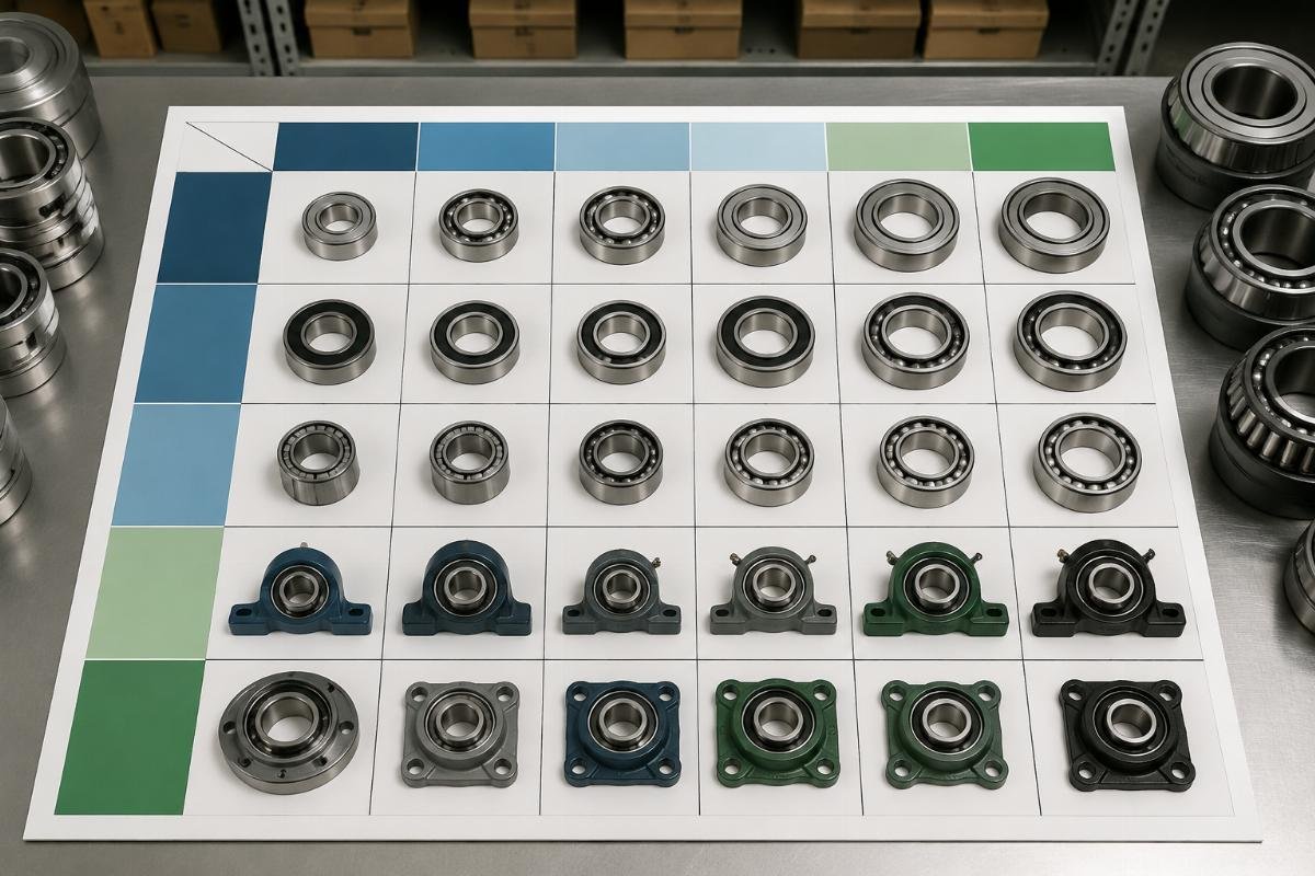 Inventory selection matrix for high-demand industrial bearing SKUs on eBay