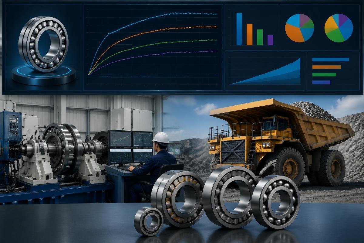 high savings use cases for Chinese bearings Mining truck bearing performance test data chart