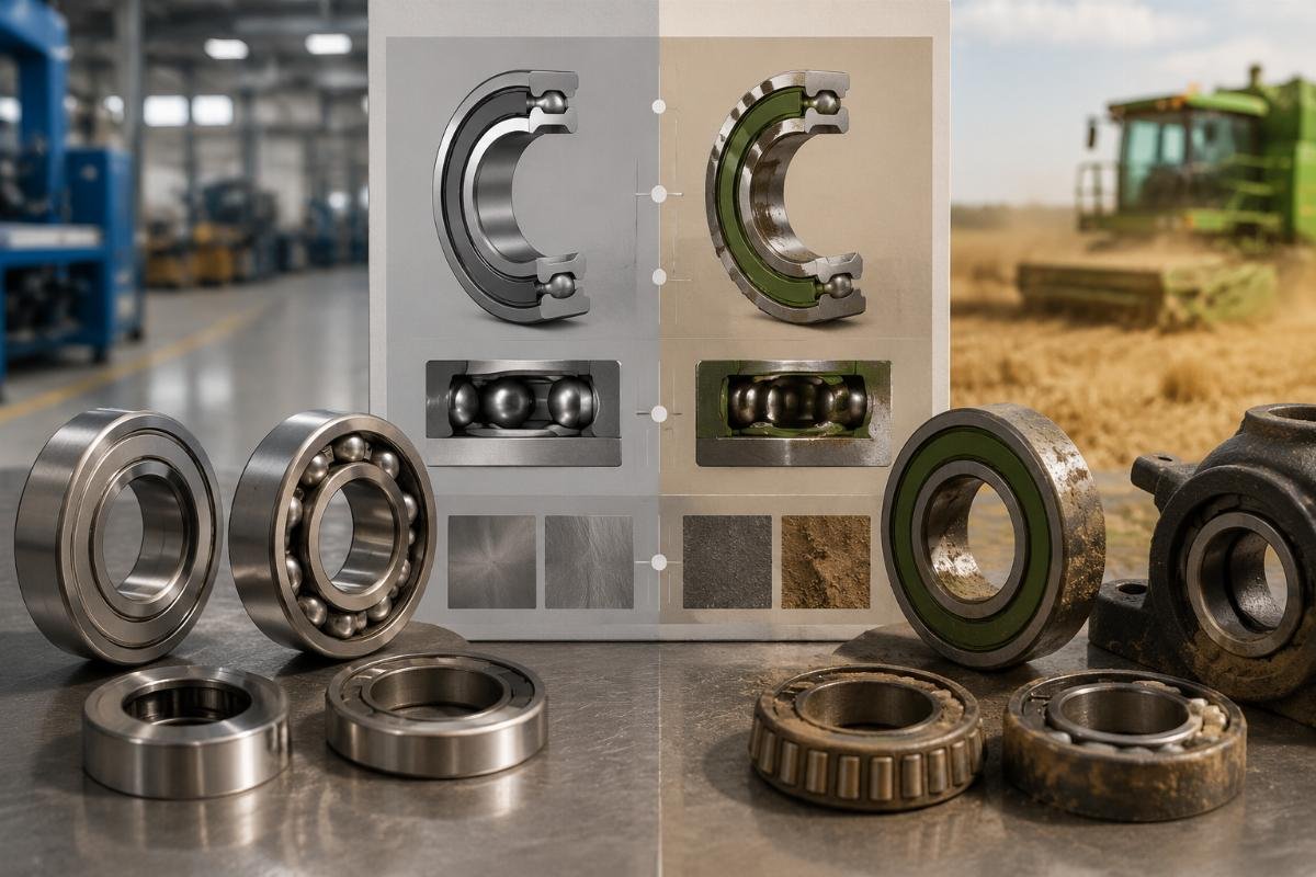 Agricultural Bearing Design Comparison