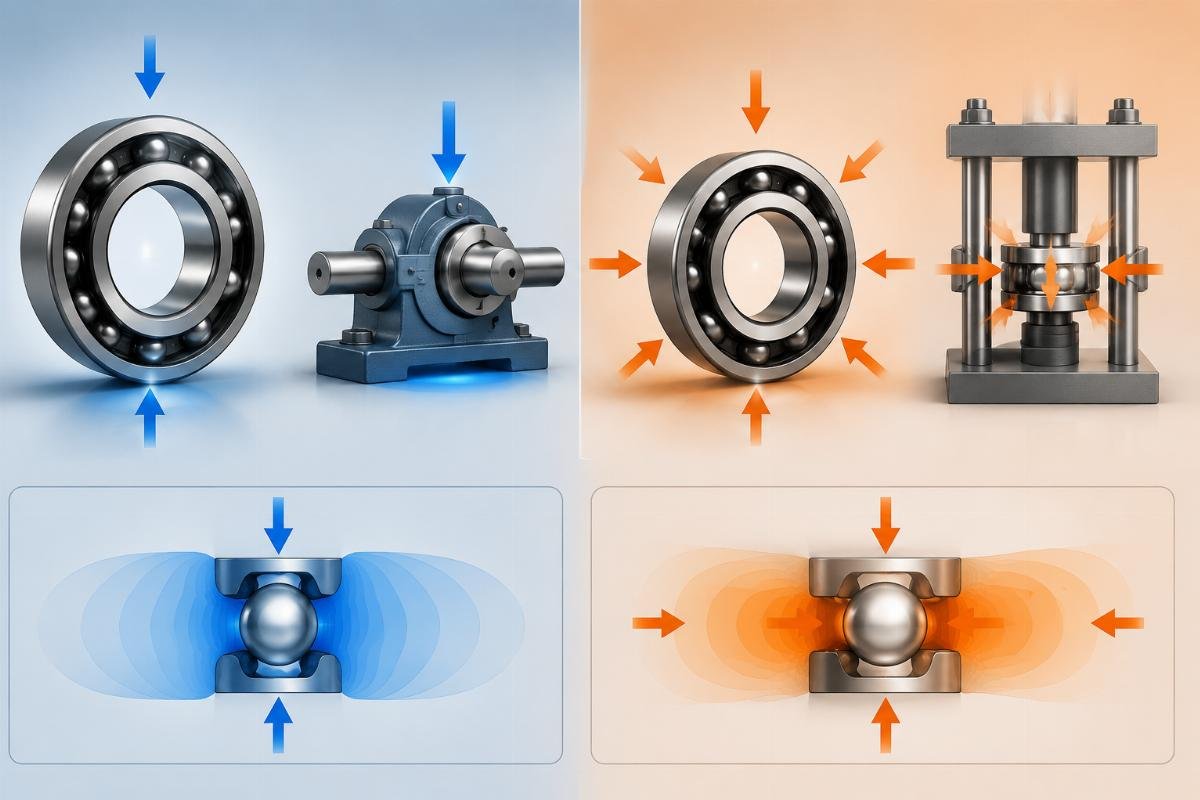 Dynamic vs Static Bearing Load Rating Comparison Chart