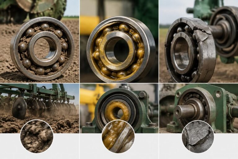 Agricultural Bearing Failure Modes Comparison