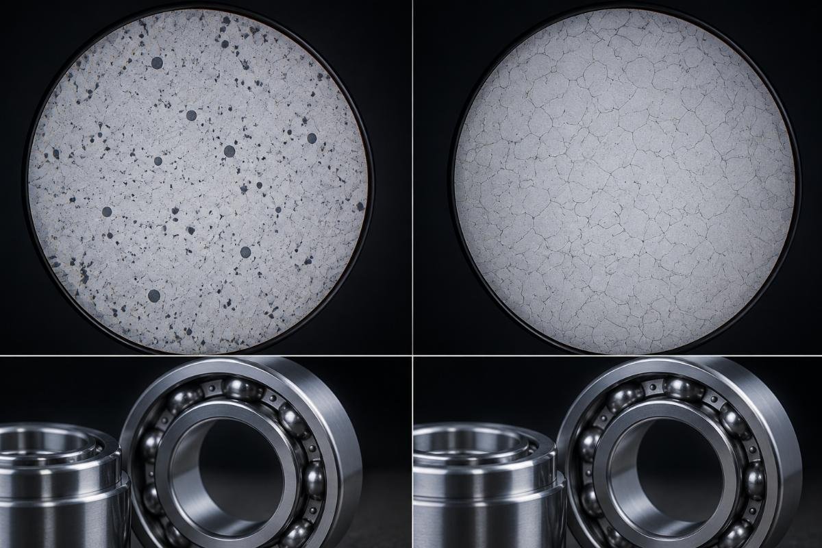 Bearing Steel Microstructure Comparison