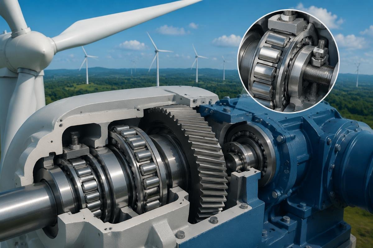 Wind Turbine Gearbox Bearing Application