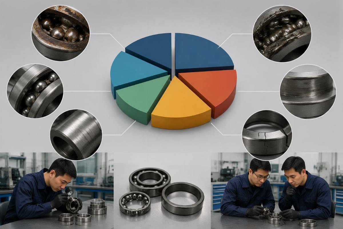Top causes of new bearing service center failure Bearing after-sales failure root cause breakdown